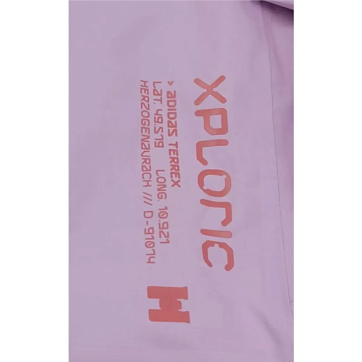 Adidas clothing - Adidas Terrex Xploric Rain RDY - HH9272 - Purple 2