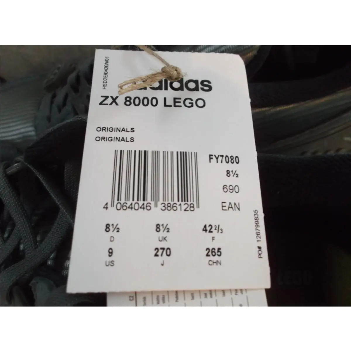 Adidas shoes - adidas ZX 8000 - FY7080 - Multicolor (UPC: 4064046386128) 2