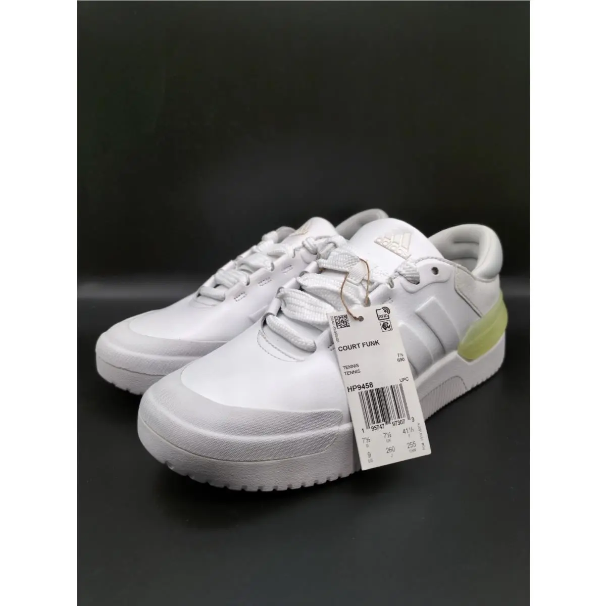 Adidas Court Funk Women`s Tennis Shoes Size: 9 White