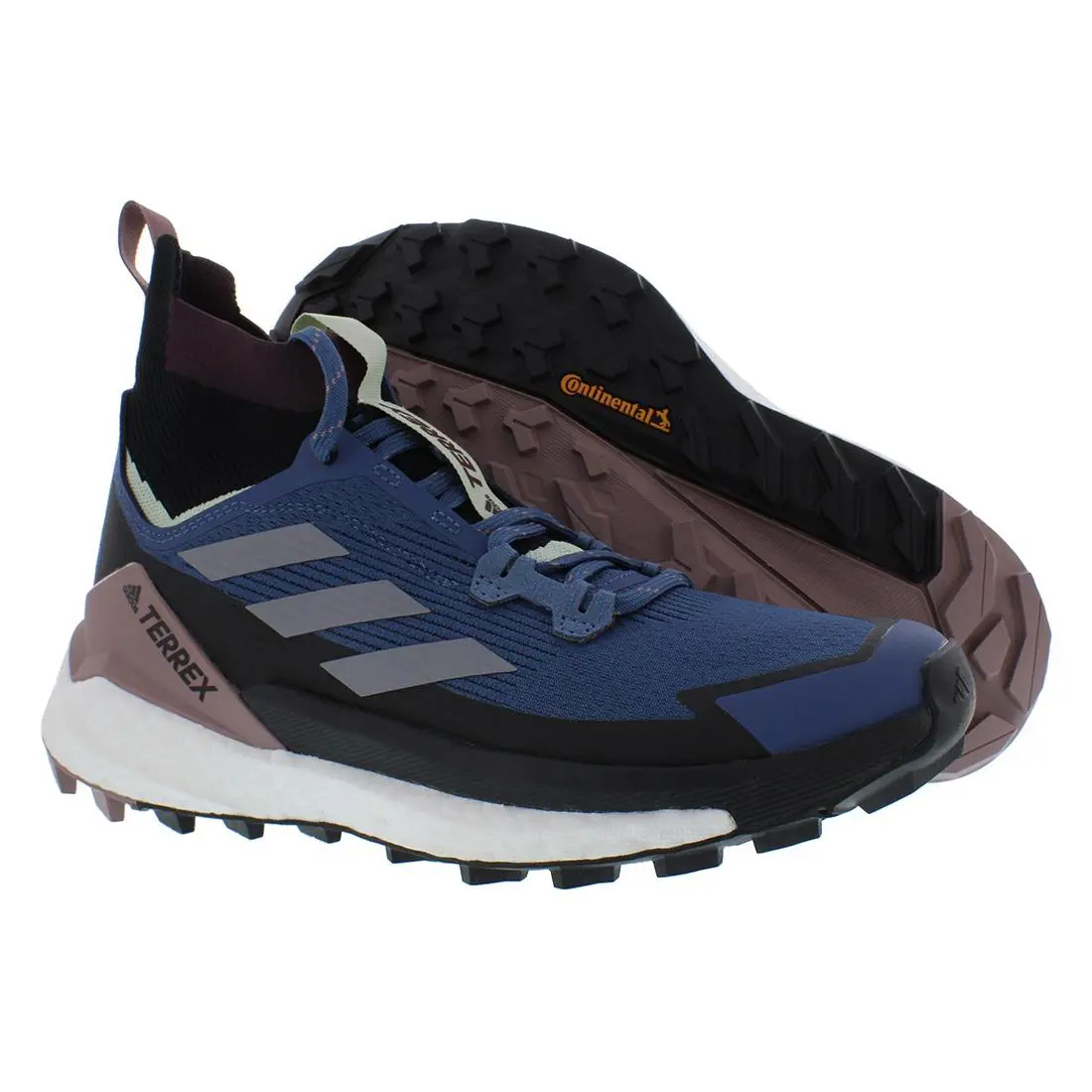 Adidas Terrex Free Hiker 2 Womens Shoes Size 9 Color: Wonder Steel/grey - Wonder Steel/Grey Three/Purple, Main: Blue