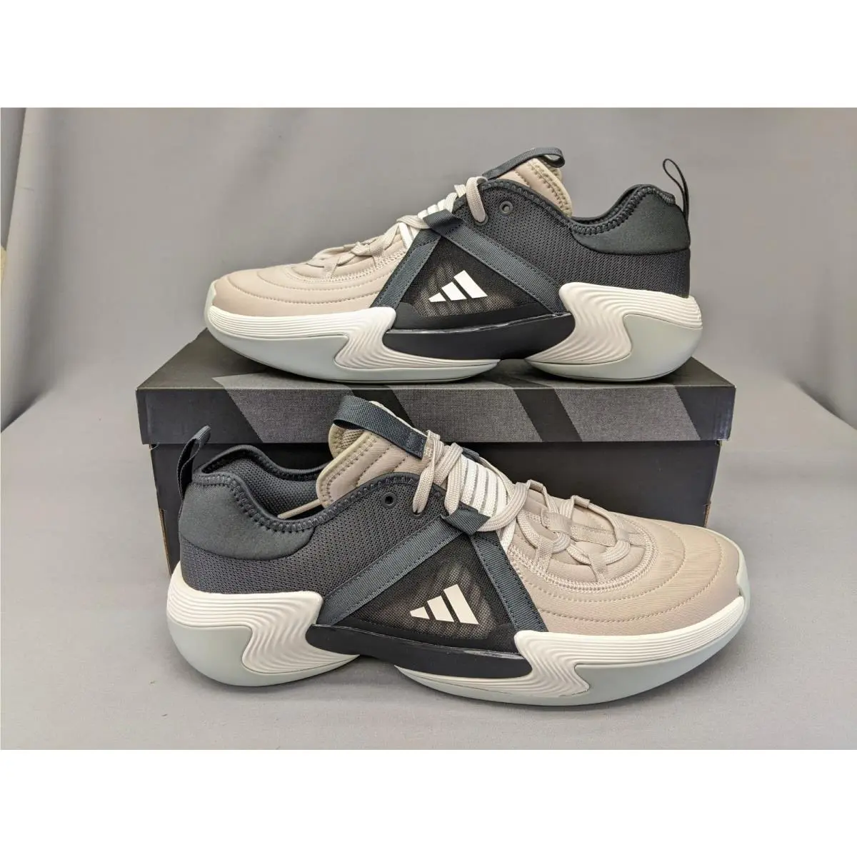 Adidas shoes - adidas Exhibit Select - Exhibit Select - IG4068 - Beige & Black (UPC: 196470722433) 0