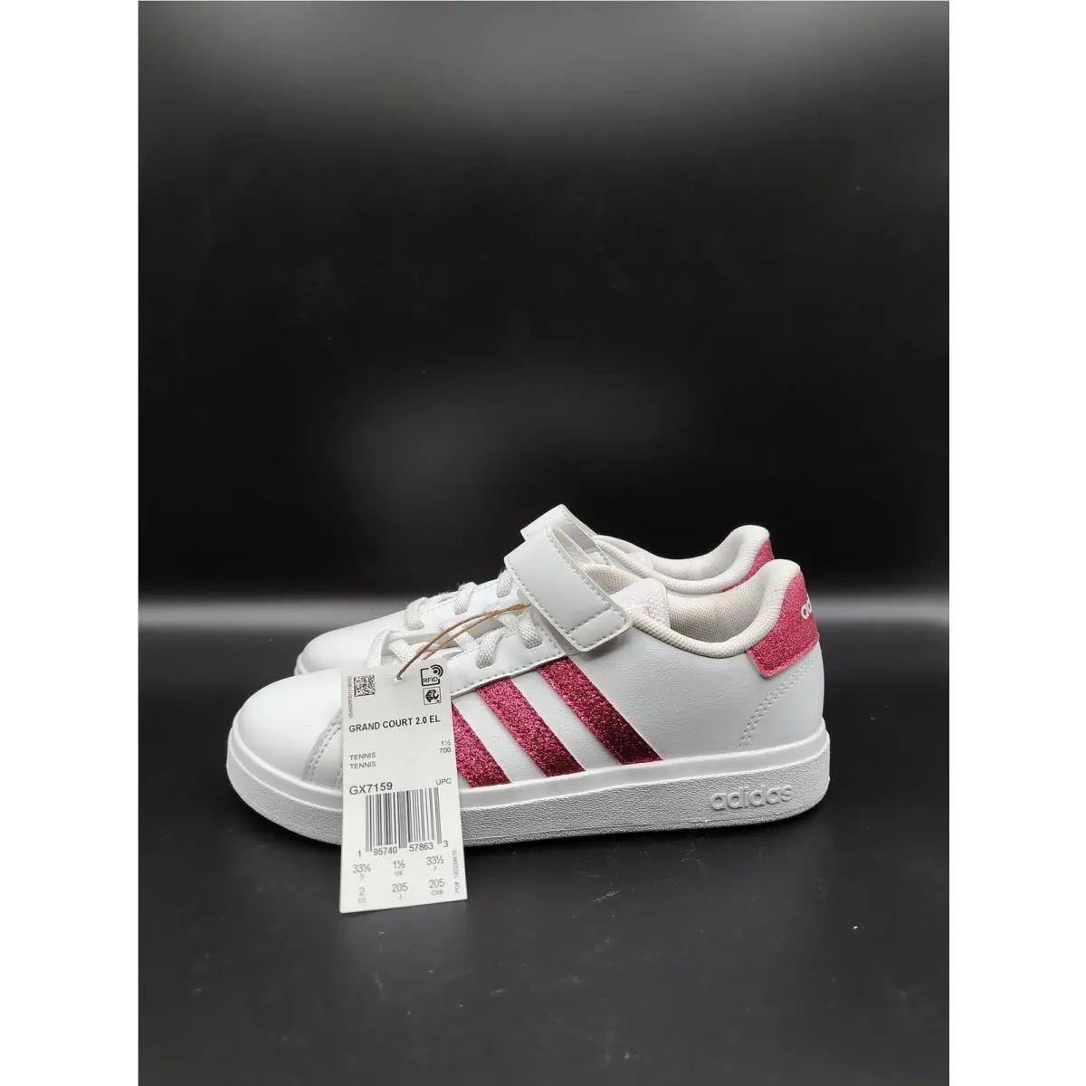 Adidas shoes - LKK27 - LKK27 - Ftwr White/Team Real Magenta/Ftwr White (Elastic) (UPC: 195740578633) 0