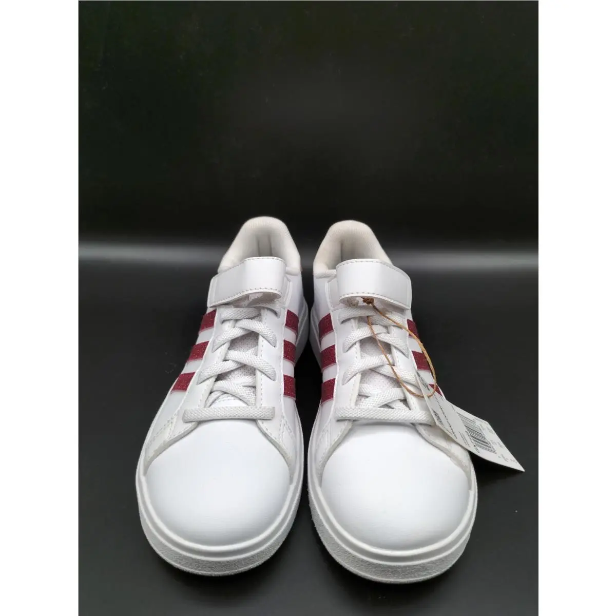 Adidas shoes - LKK27 - LKK27 - Ftwr White/Team Real Magenta/Ftwr White (Elastic) (UPC: 195740578633) 1