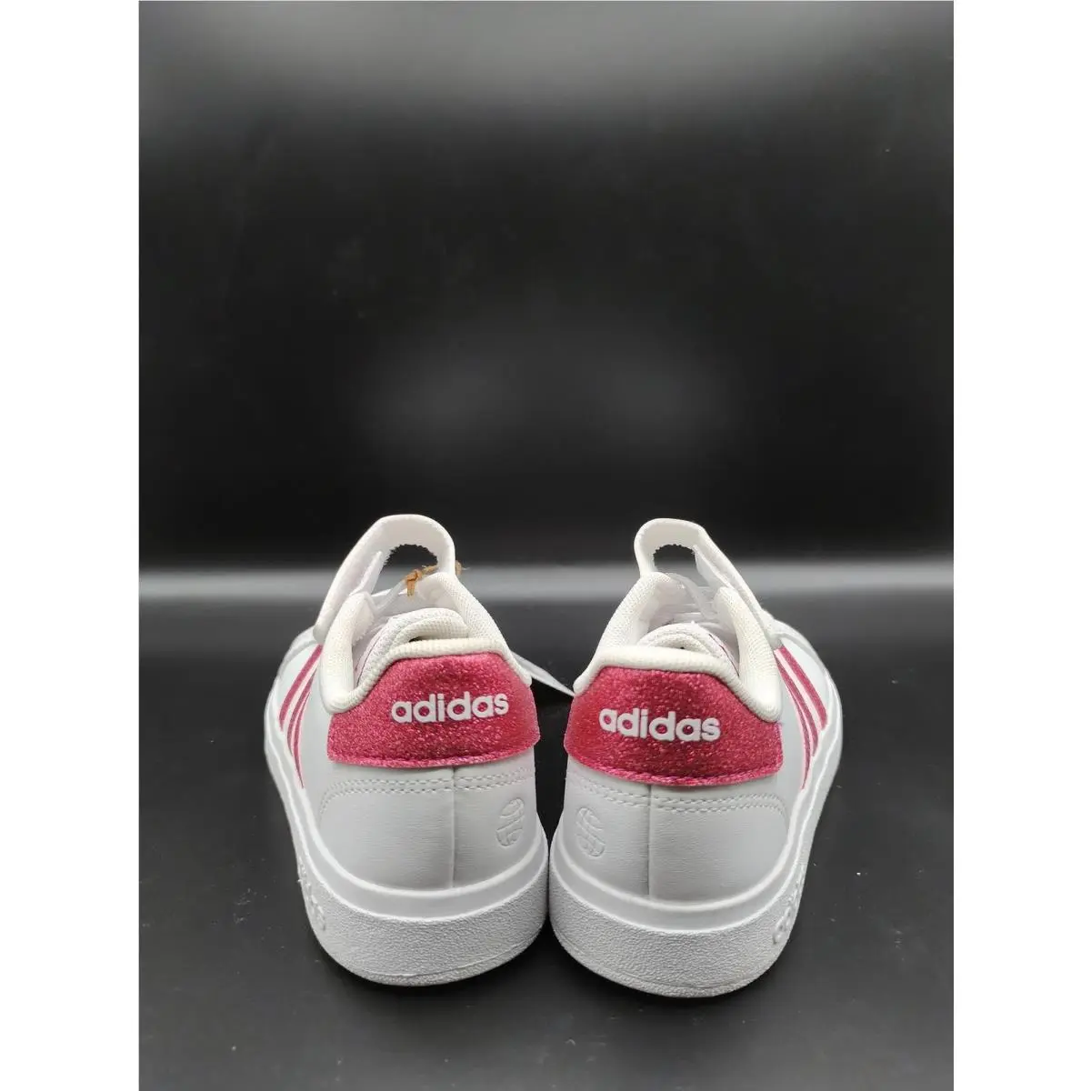 Adidas shoes - LKK27 - LKK27 - Ftwr White/Team Real Magenta/Ftwr White (Elastic) (UPC: 195740578633) 2
