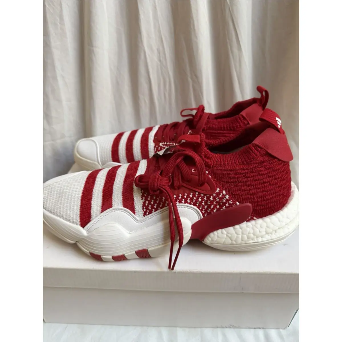 Adidas shoes - adidas Trae Young 2 - Trae Young - H03845 - Red And White (UPC: 195748999775) 0