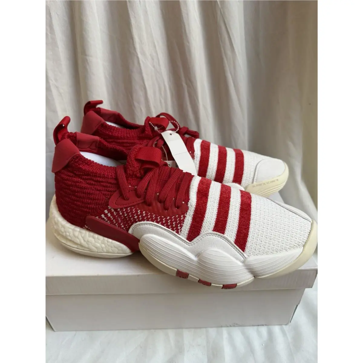 Adidas shoes - adidas Trae Young 2 - Trae Young - H03845 - Red And White (UPC: 195748999775) 1