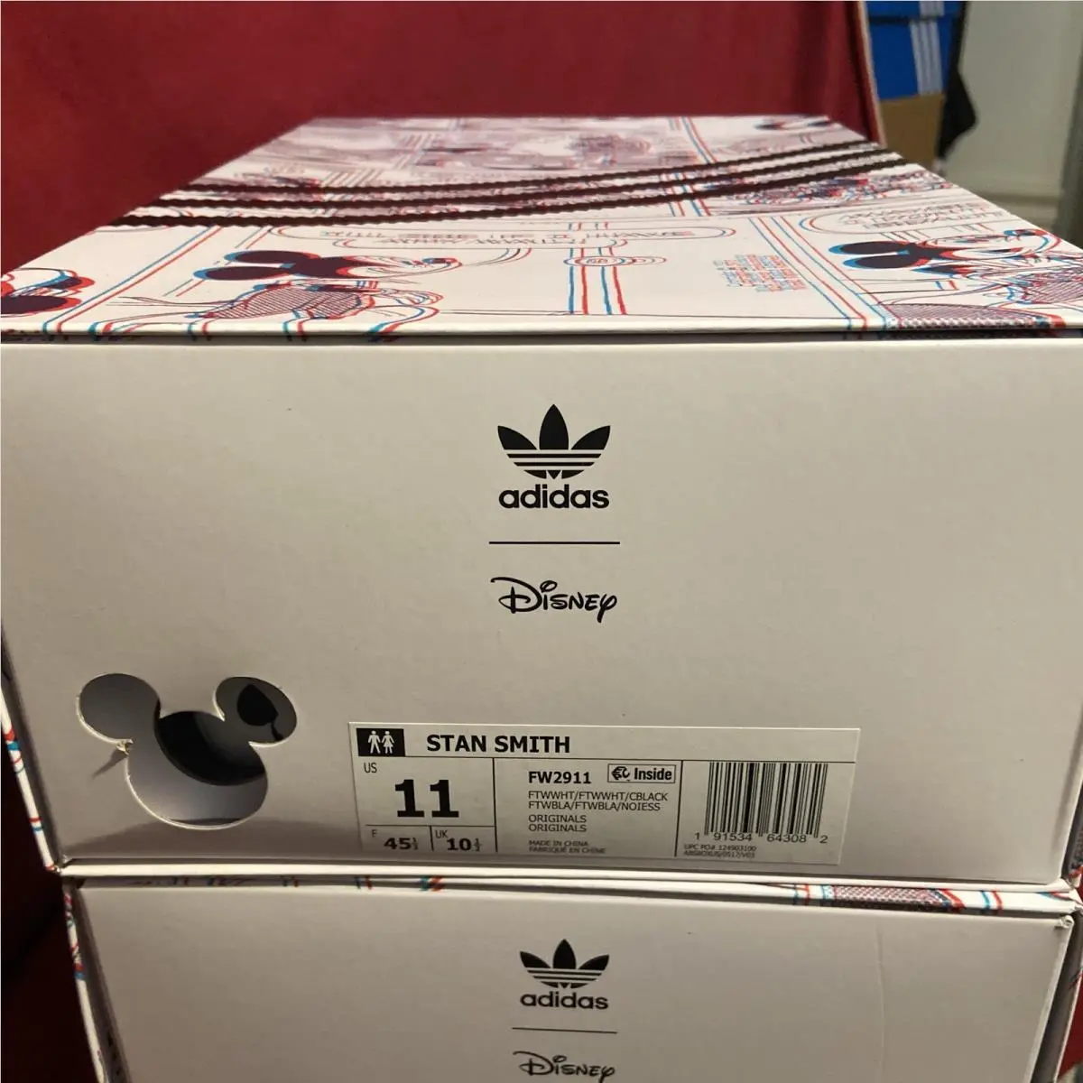 Adidas shoes - Mickey Mouse 3D - Mickey Mouse - FW2911 - White 8