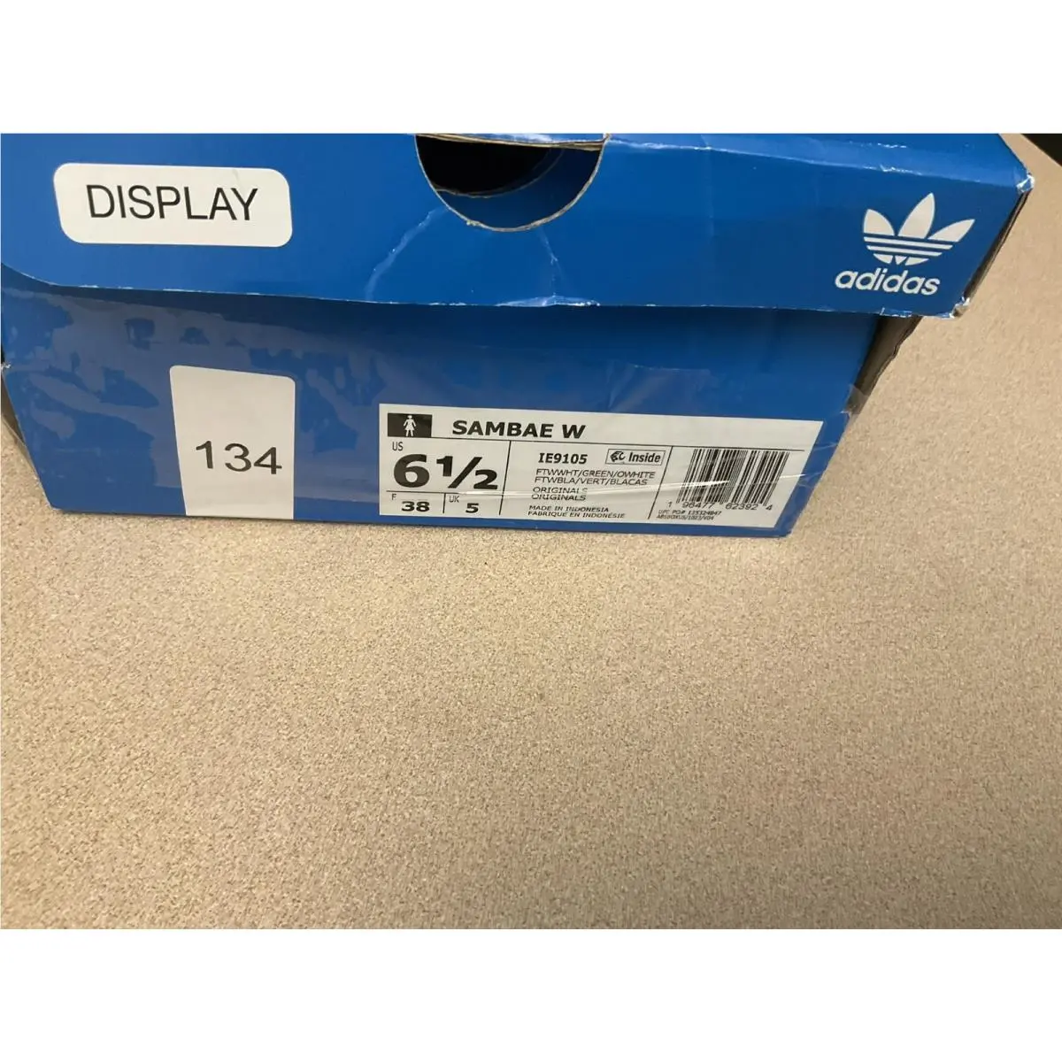 Adidas shoes - Adidas Sambae Samba - Sambae Samba - White/Green/Off White 0