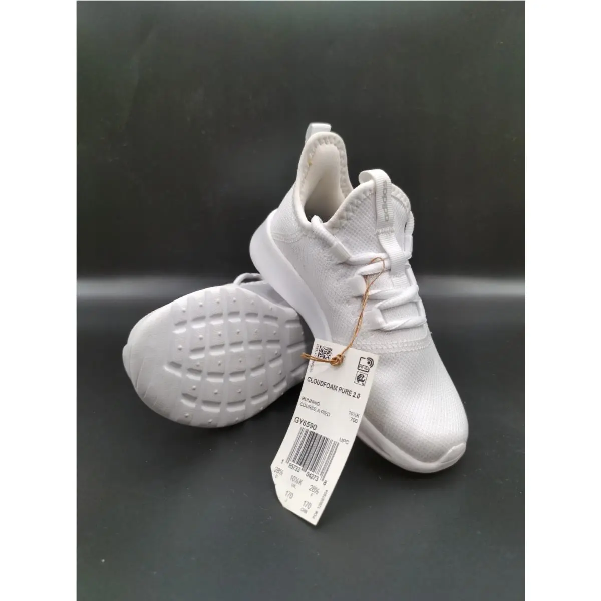 Adidas shoes - adidas Cloudfoam Pure - Cloudfoam Pure - White (UPC: 195733042882) 3