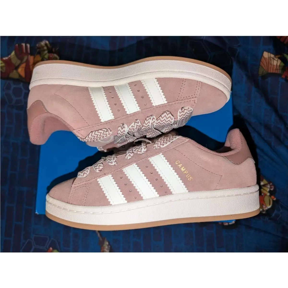 Campus 00s W Size 9 Us Women’s Shoes Clay/white Style JR3407 by Adidas