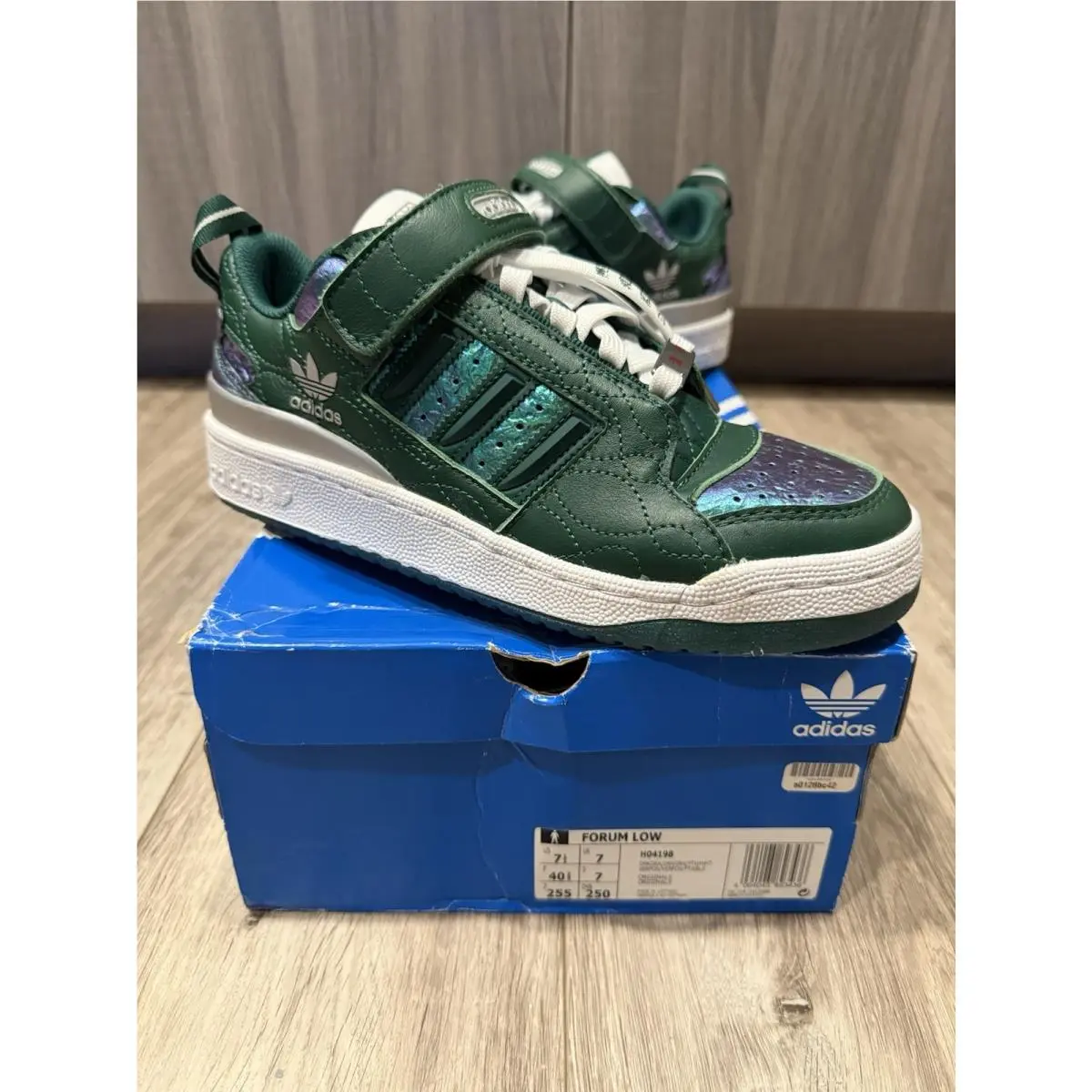 Adidas Forum Low “xiangi” H04198 Dark Green Men’s 7.5 DS —