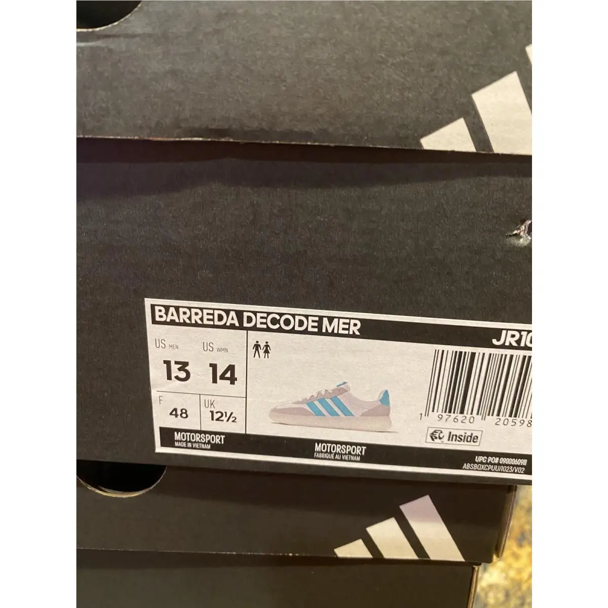 Adidas shoes - Cloud White/Semi Mint Rush 4