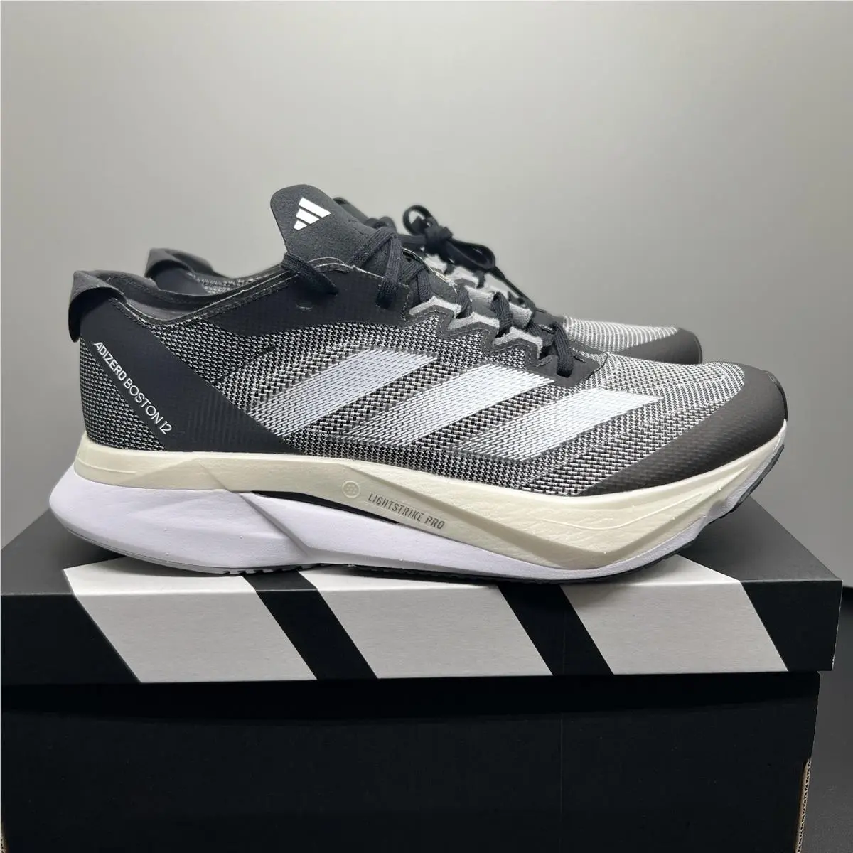 Adidas shoes - adidas Adizero Boston 12 - Adizero Boston - HQ2171 - Black 1
