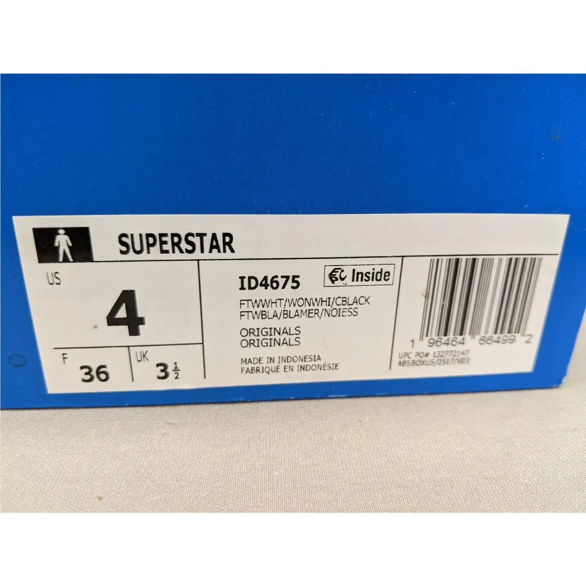 Adidas shoes - NA - ID4675 - Cloud White / Cloud White / Core Black 6