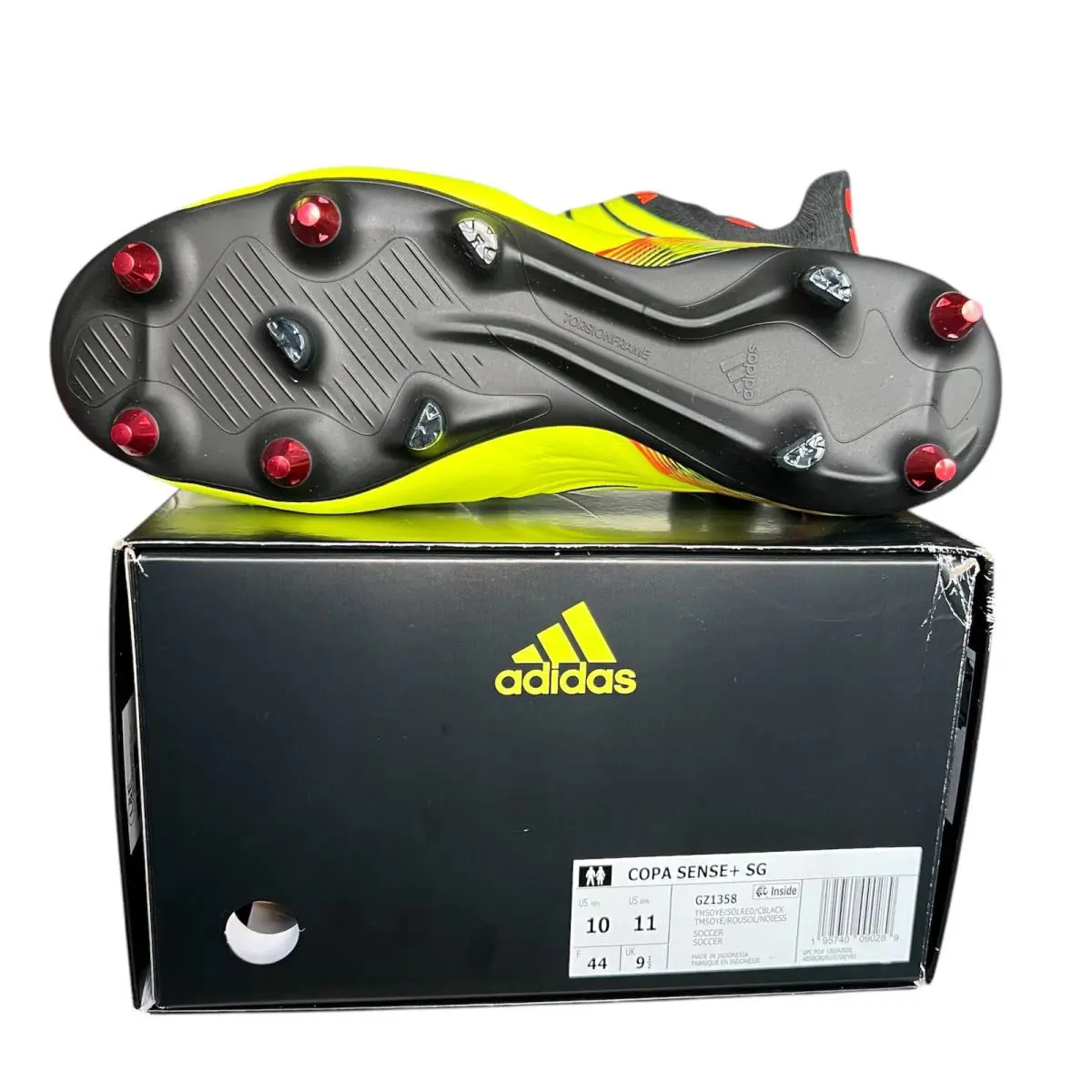 Adidas shoes - Adidas Copa Sense+ SG - Copa - Solar Yellow 3