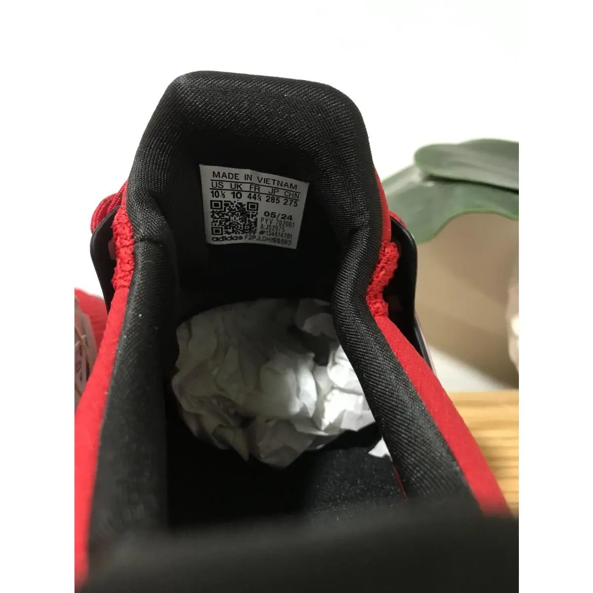 Adidas shoes - Core Black/Red/White (UPC: 197614613617) 6