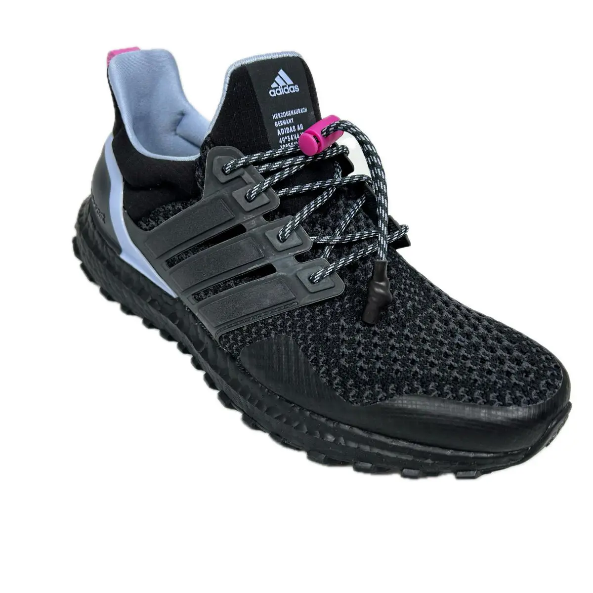Adidas Ultra Boost 1.0 W Black Blue Women’s 7.5 Road Running Sports Shoes HR0067 - Black