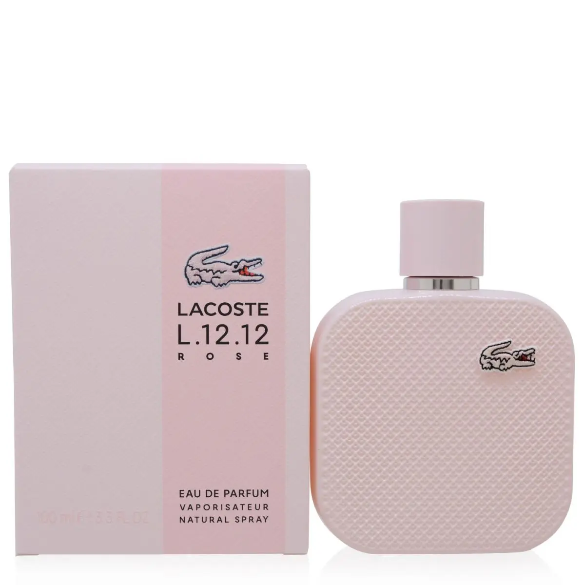 L.12.12 Rose by Lacoste Edp Spray 3.3 Oz For Women
