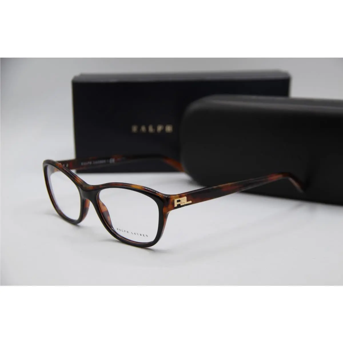 Polo Ralph Lauren RL 6160 5260 Black Tort Eyeglasses W/case 53-16