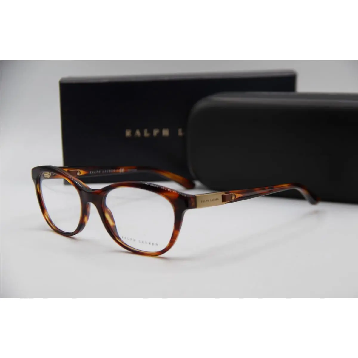 Ralph Lauren RL 6157Q 5007 Tortoise Gold Eyeglasses W/case 51-18