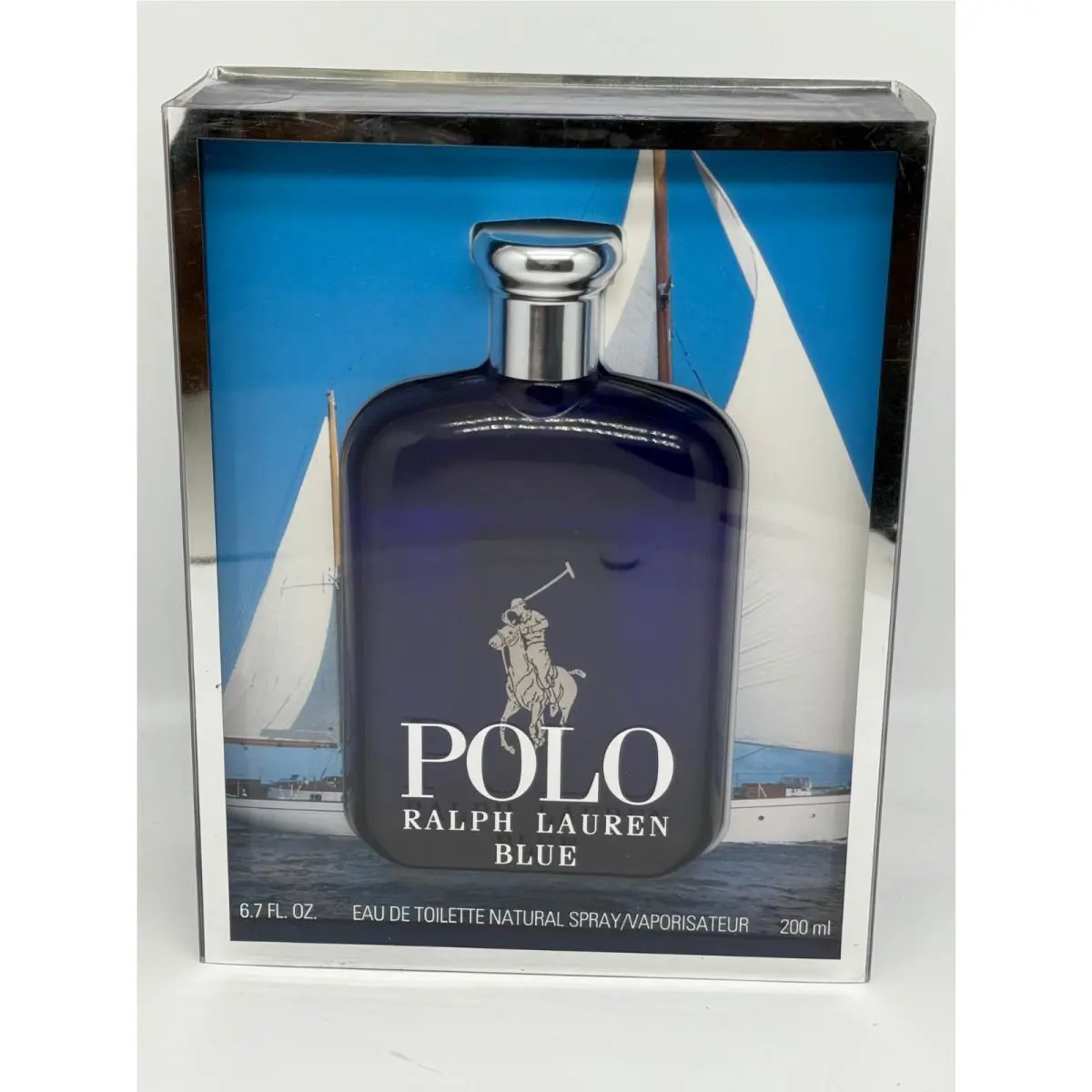 Polo Blue by Ralph Lauren 6.7 FL oz / 200 ML Eau De Toilette Spray Batch 18FD08
