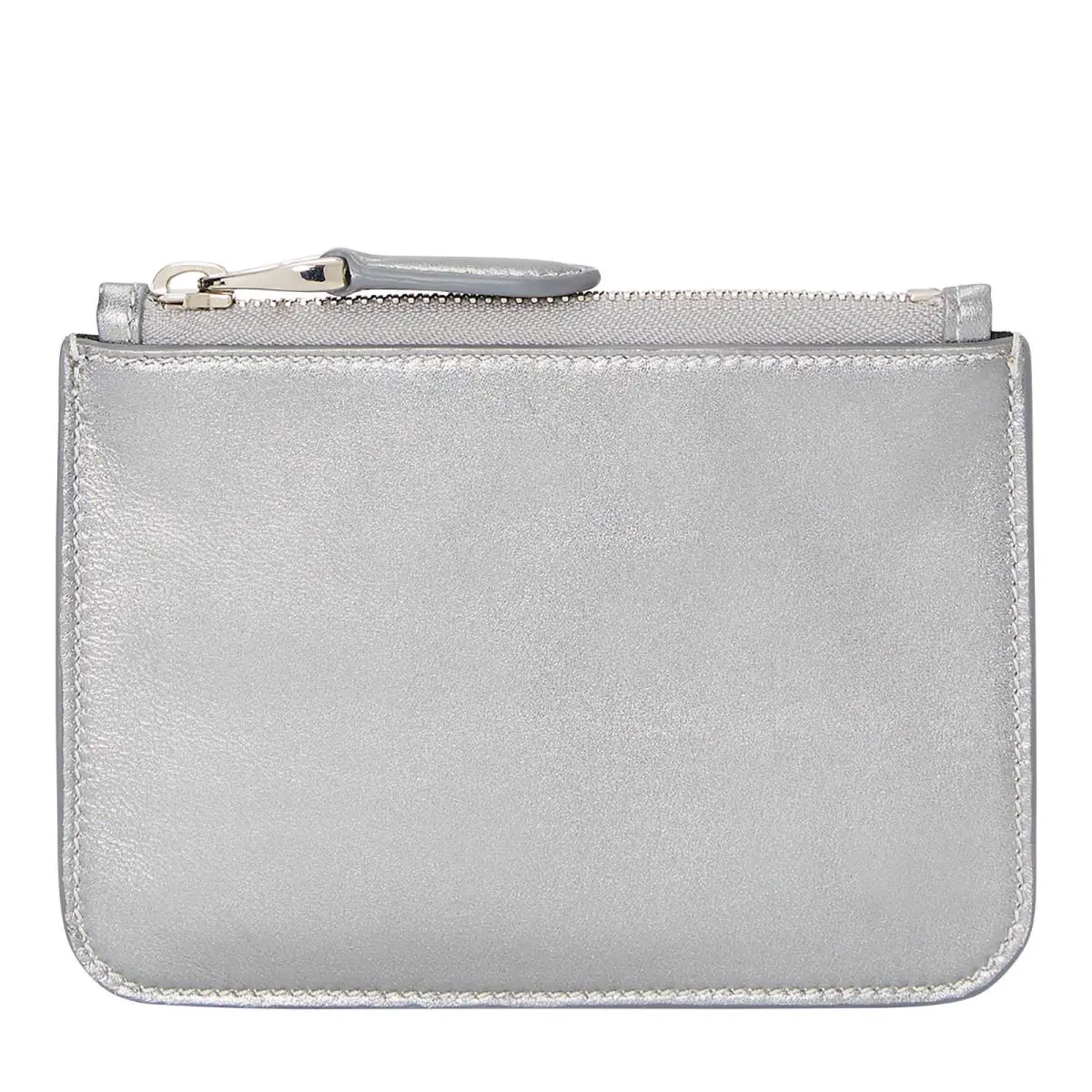 Purple Label Collection Metallic Nappa Leather Pouch Clutch by Ralph Lauren