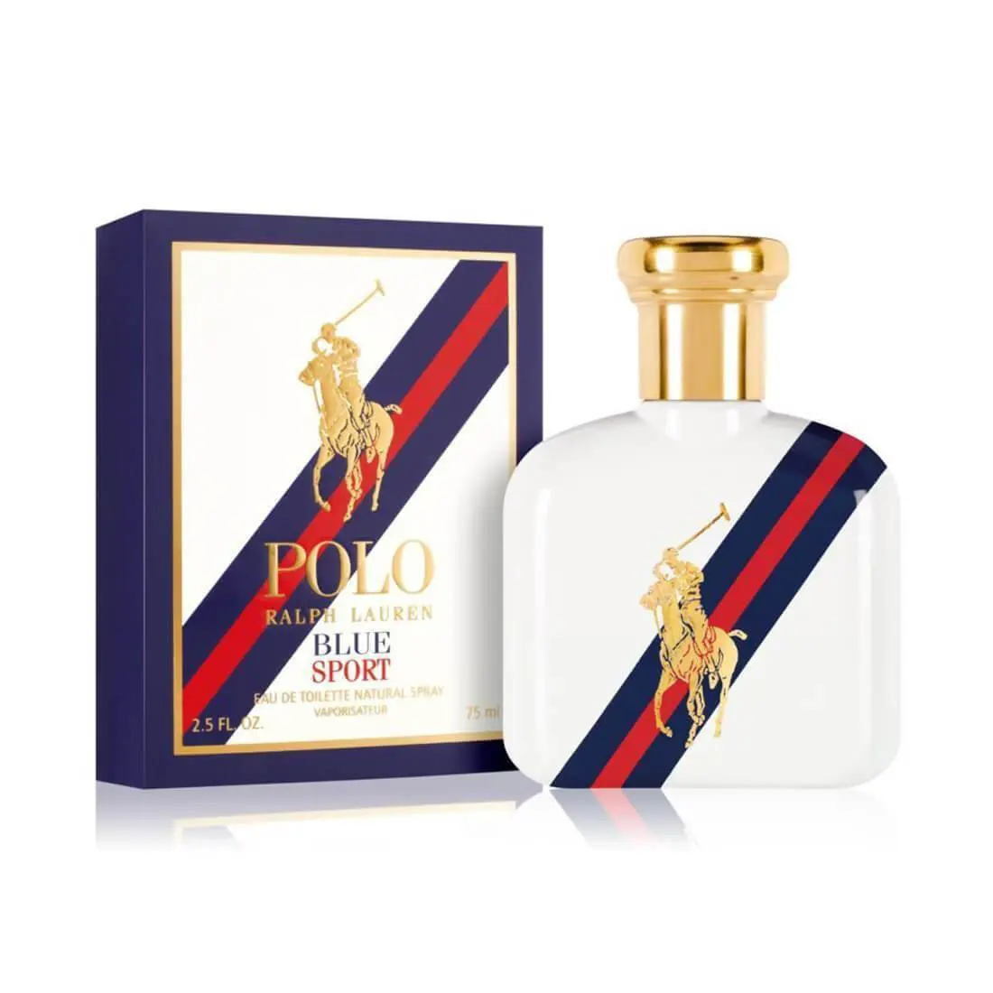Polo Blue Sport by Ralph Lauren 2.5 oz / 75 ml Eau De Toilette Spray For Men