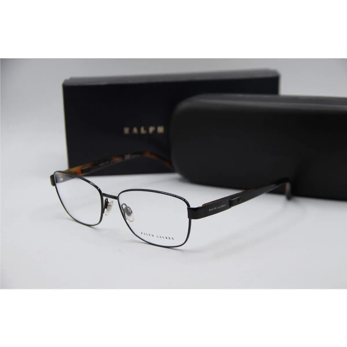 Ralph Lauren RL 5096Q 9003 Black Tortoise Eyeglasses W/case 54-16