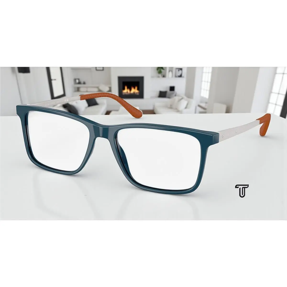 Ralph Lauren RL6133 5465 Blue Demo Lens 54 mm Men`s Eyeglasses