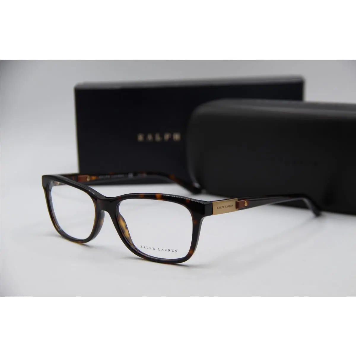 Ralph Lauren RL 6159Q 5003 Tortoise Gold Eyeglasses W/case 54-16