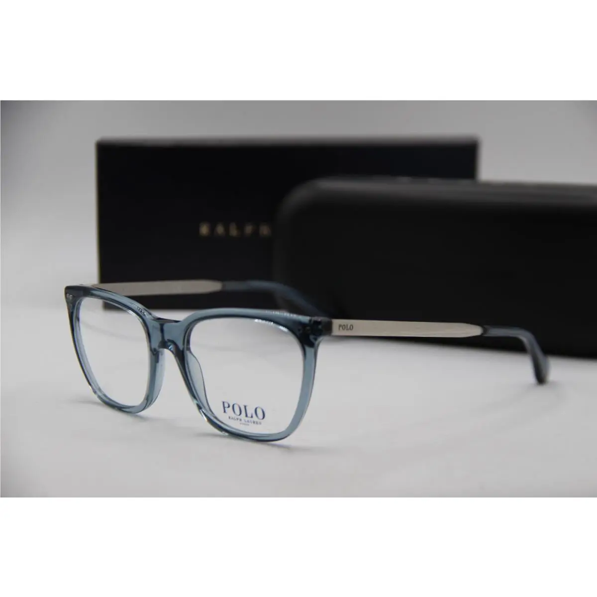 Polo Ralph Lauren PH 2170 5365 Blue Silver Eyeglasses W/case 51-18