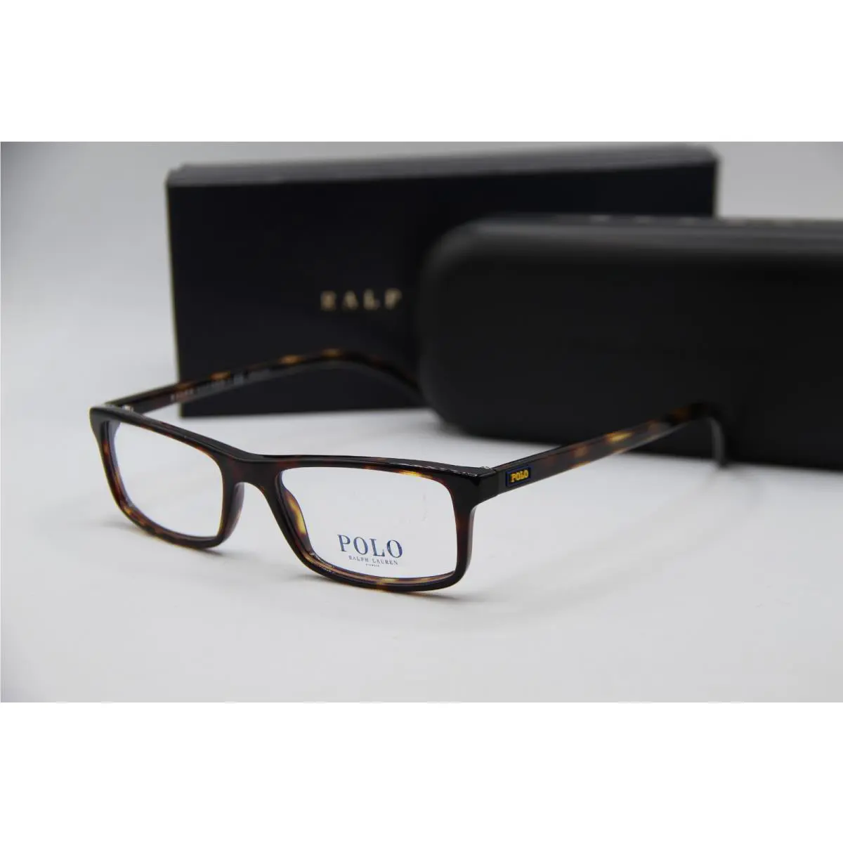 Polo Ralph Lauren RL 2152 5003 Black Tort Eyeglasses W/case 52-17