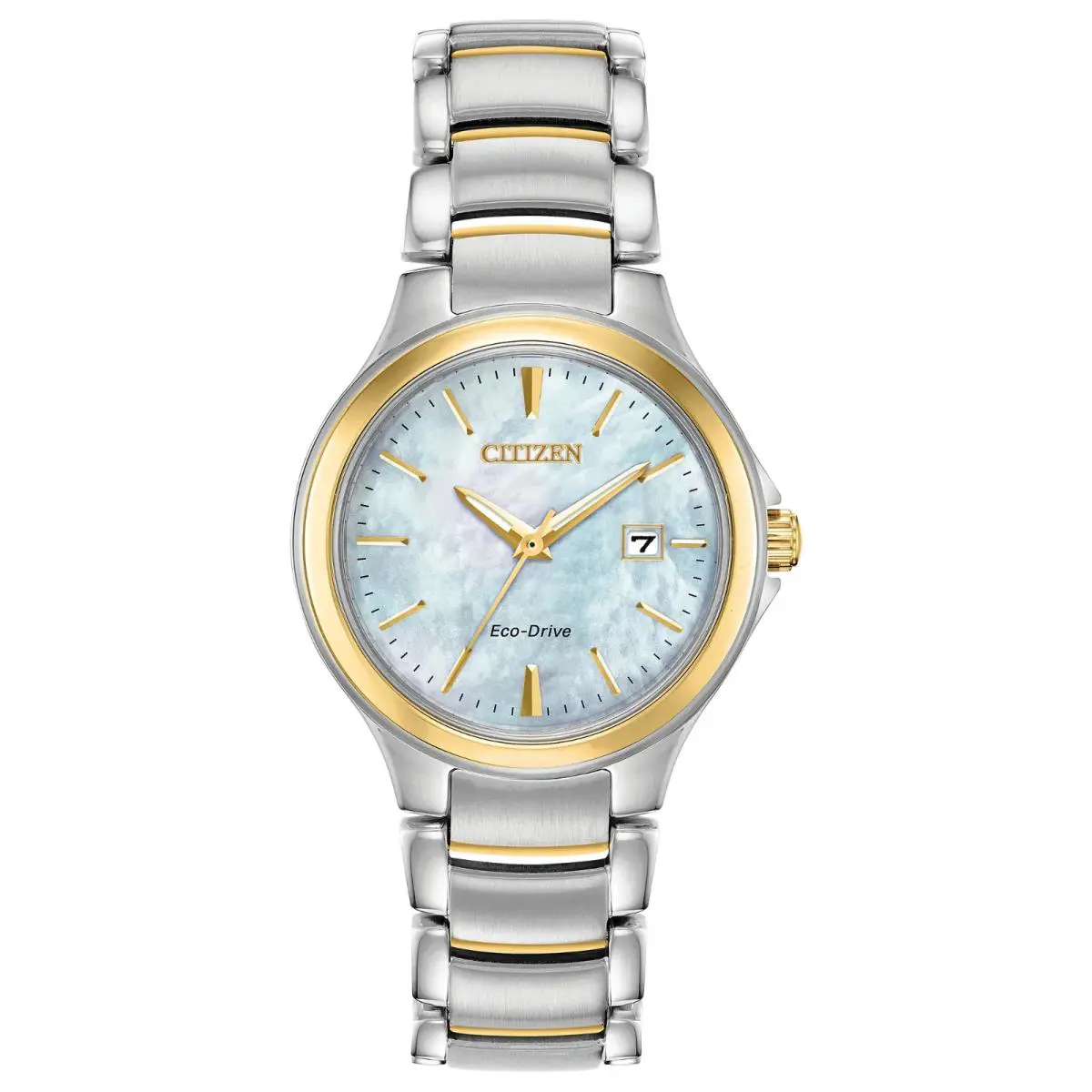 Citizen Chandler EW2524-55N Light Blue Mother-of-pearl Dial Date Ladies Watch