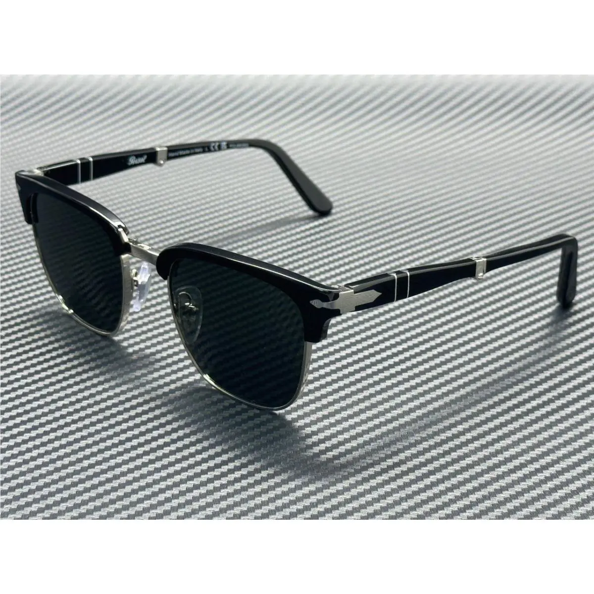 Persol PO3375S 95 58 Black Green Polarized Unisex 50 mm Folding Sunglasses