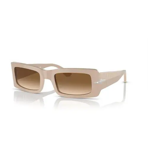 Persol Francis 3332-S 54-22-140 Beige Brown to Clear Gradient Sunglasses