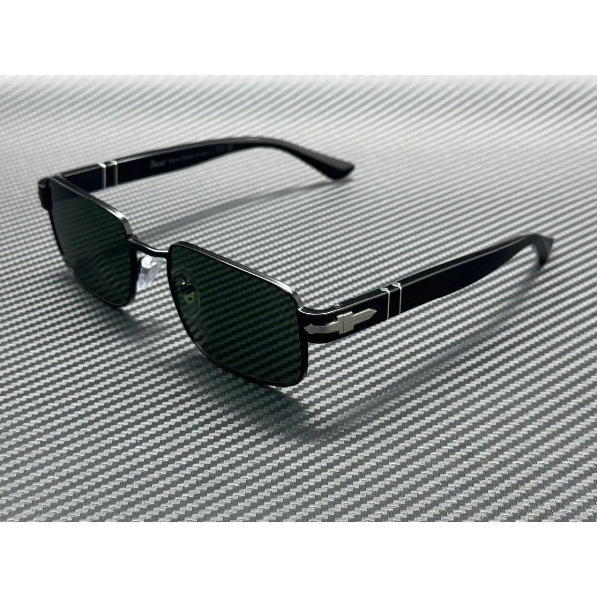 Persol PO1022S 107831 Black Green Men`s 58 mm Sunglasses