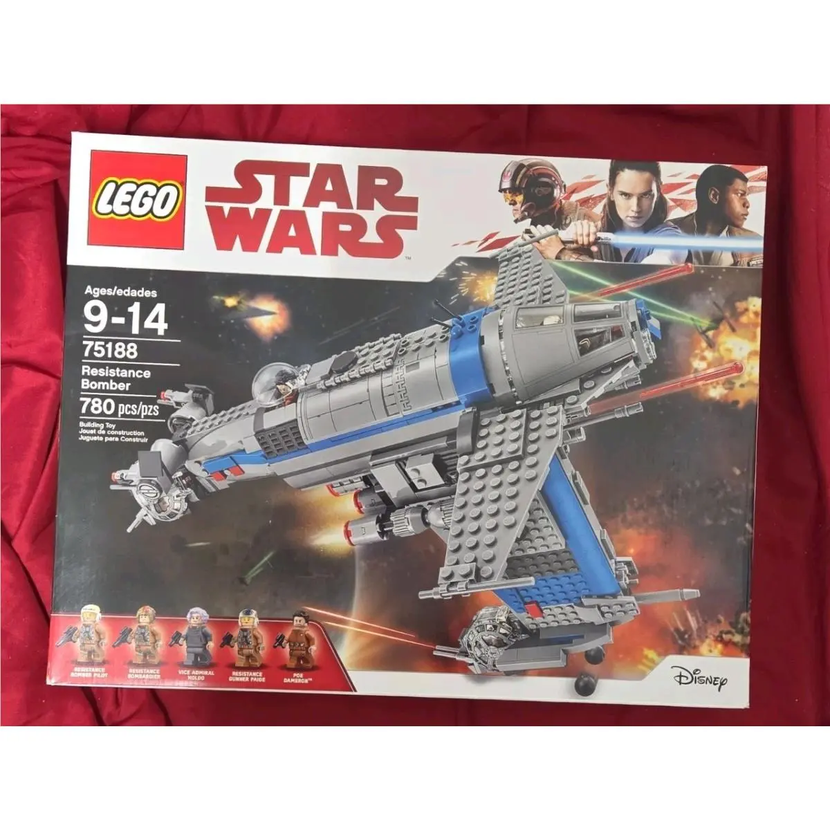 Lego Star Wars: Resistance Bomber 75188