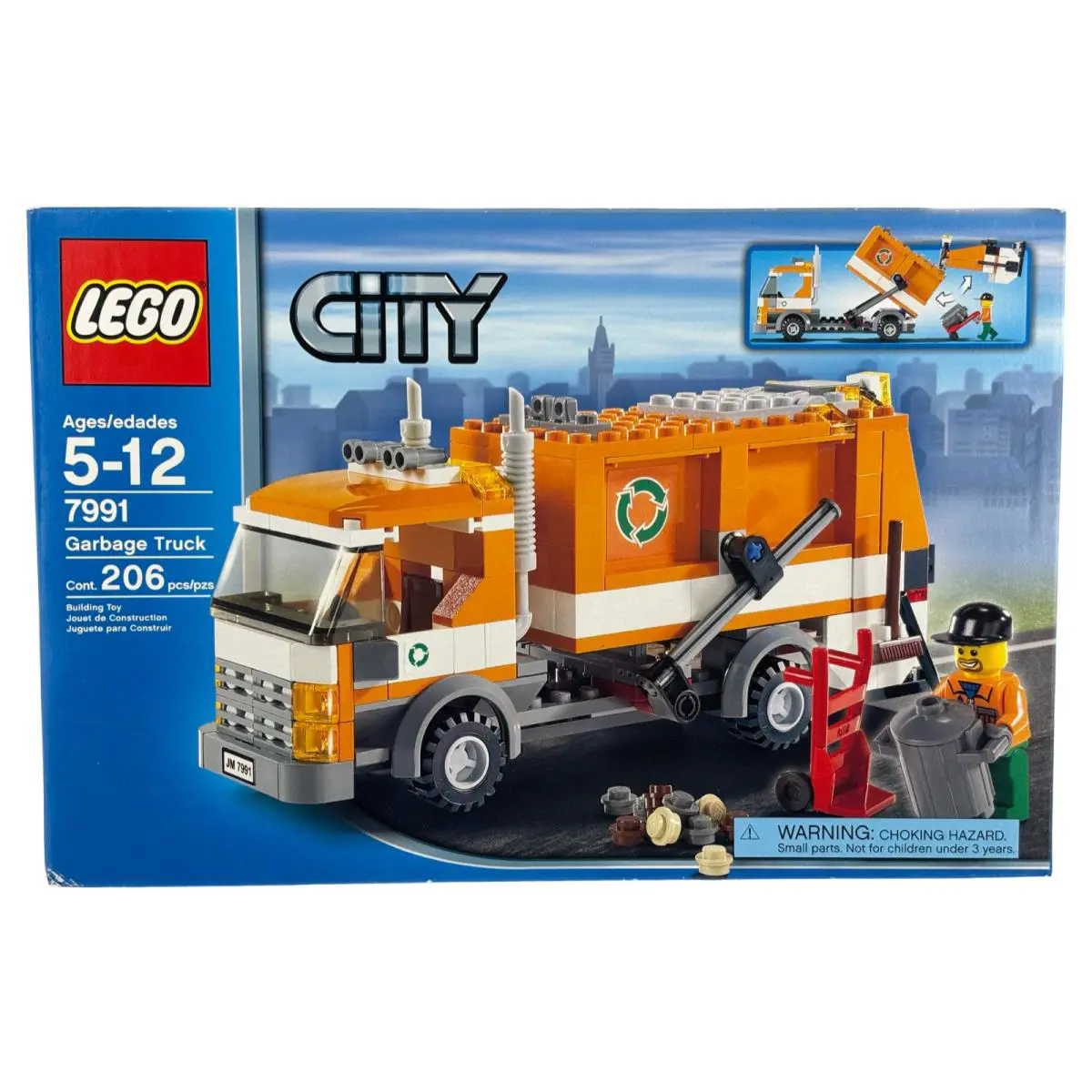 Lego 7991 City Garbage Truck