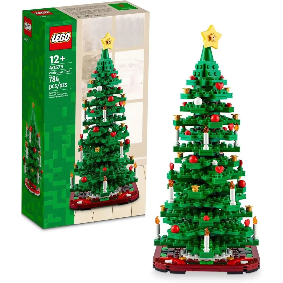 Lego Christmas Tree - Building Toys For Kids Boys Girls Ages 12+ - Mini Tree