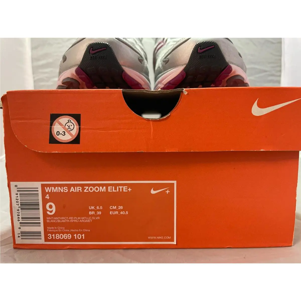 Nike shoes - Nike Air Zoom Elite - Air Zoom Elite - 318069 101 - White 3