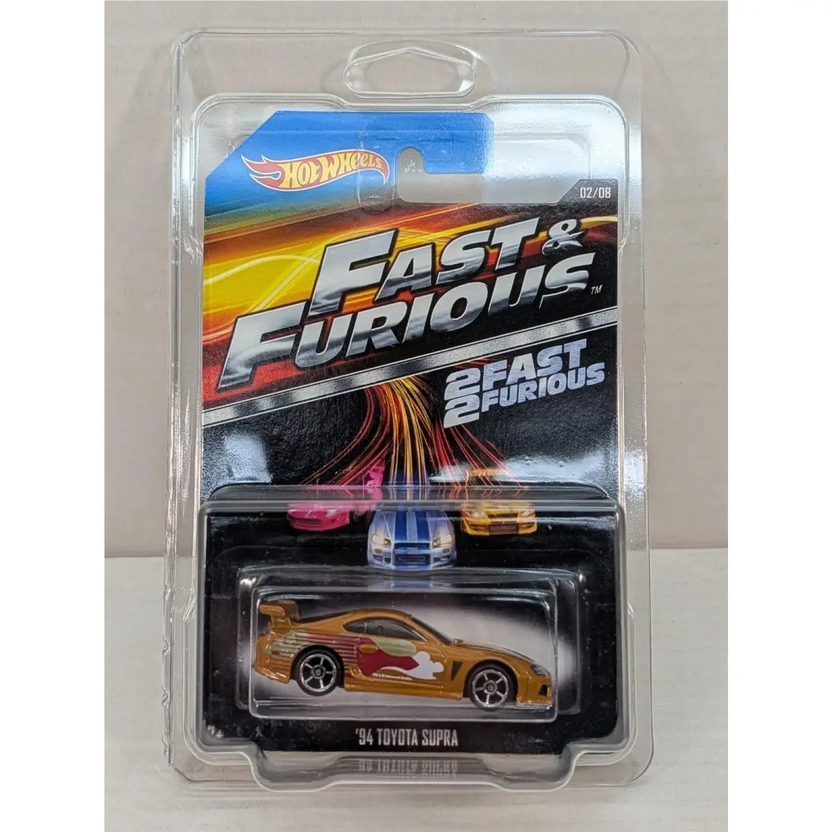 Hot Wheels 2 Fast 2 Furious `94 Toyota Supra 2014 Mattel 02/08