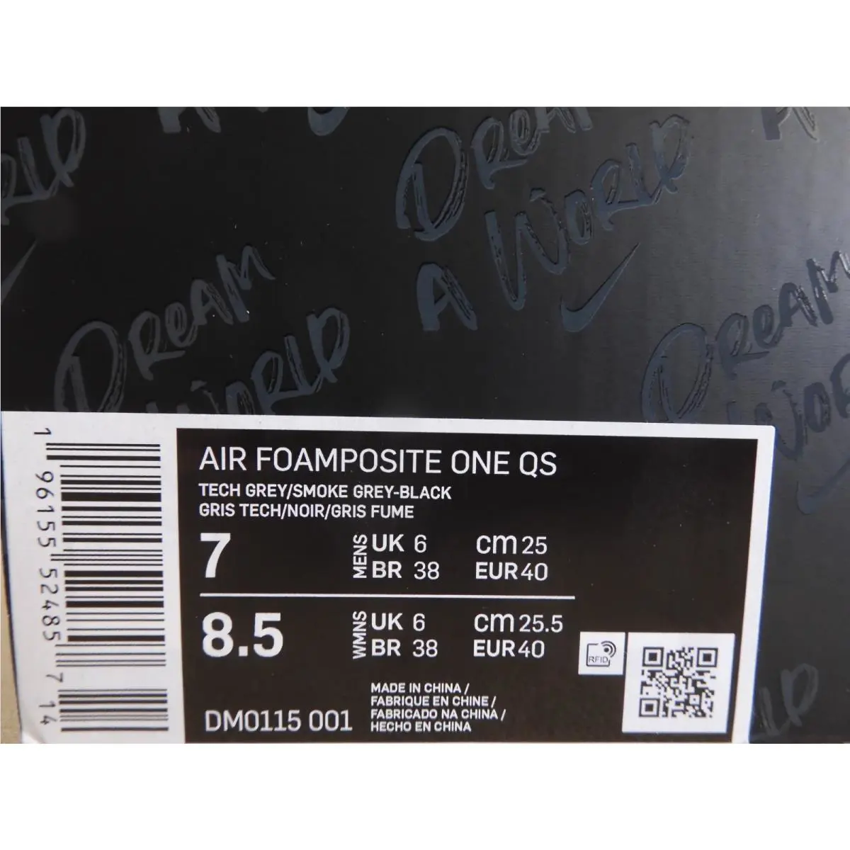 Nike shoes - Nike Air Foamposite - Air Foamposite - DM0115-001 - Gray 14