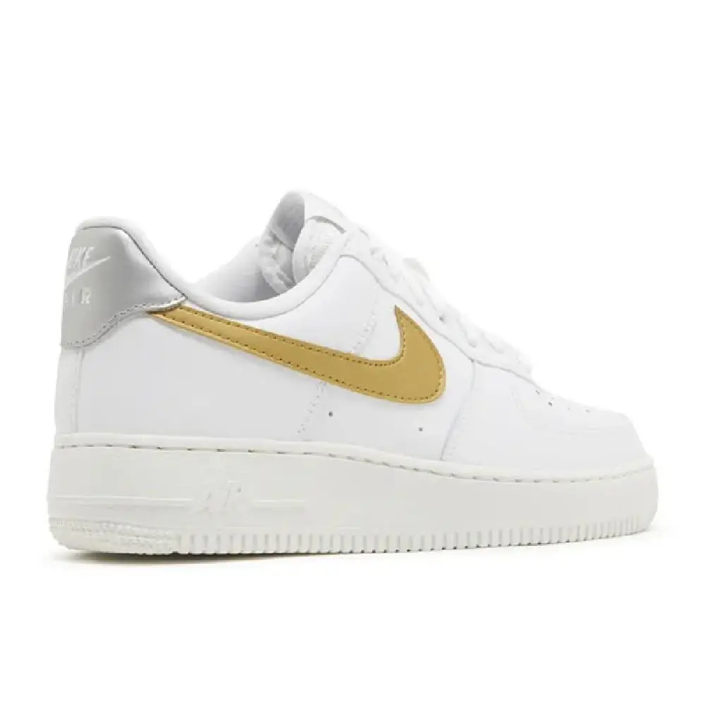 Nike shoes  - White/Metallic Gold 1