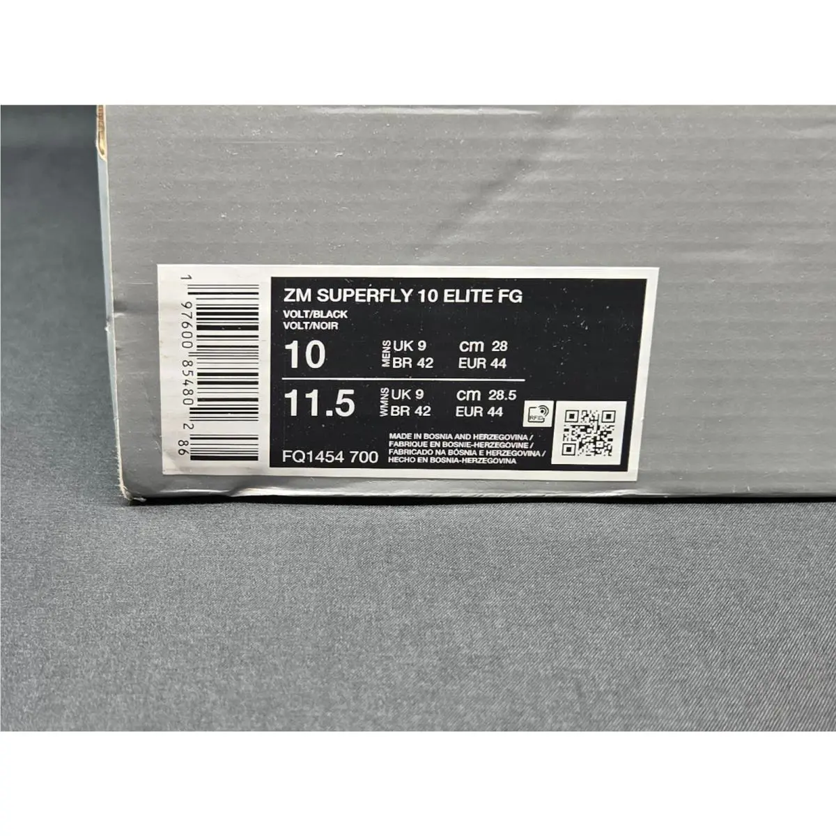 Nike shoes - Nike Zoom Vapor 16 Elite FG - FQ1454-700 - Yellow 8
