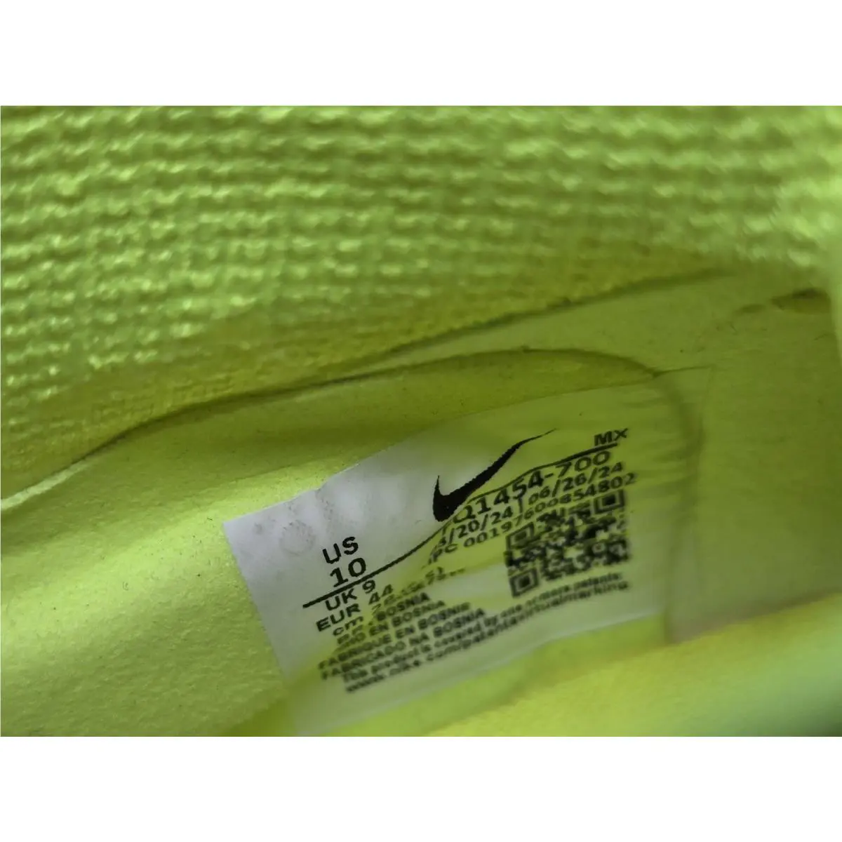 Nike shoes - Nike Zoom Vapor 16 Elite FG - FQ1454-700 - Yellow 5