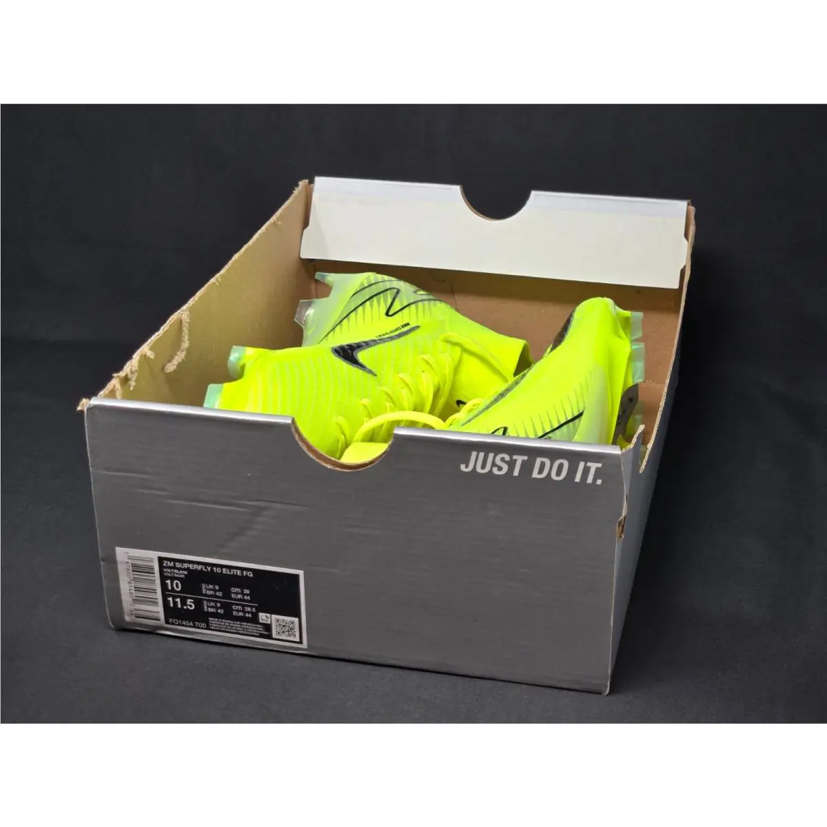 Nike shoes - Nike Zoom Vapor 16 Elite FG - FQ1454-700 - Yellow 17
