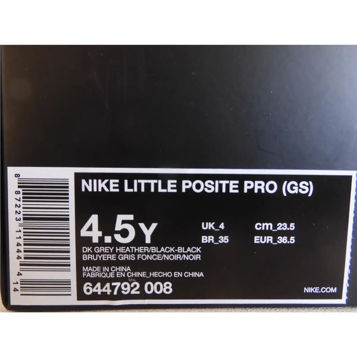 Nike shoes - Nike Little Posite - Little Posite - Gray 22