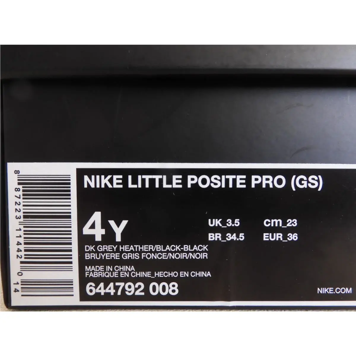 Nike shoes - Nike Little Posite - Little Posite - Gray 14
