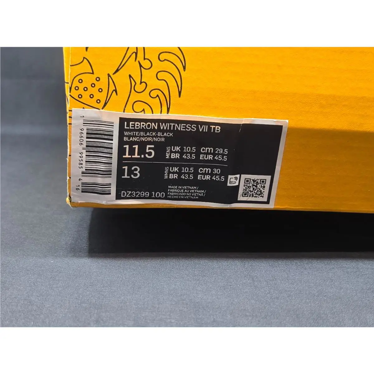 Nike shoes - Nike LeBron Witness - LeBron Witness - DZ3299-100 - White 8