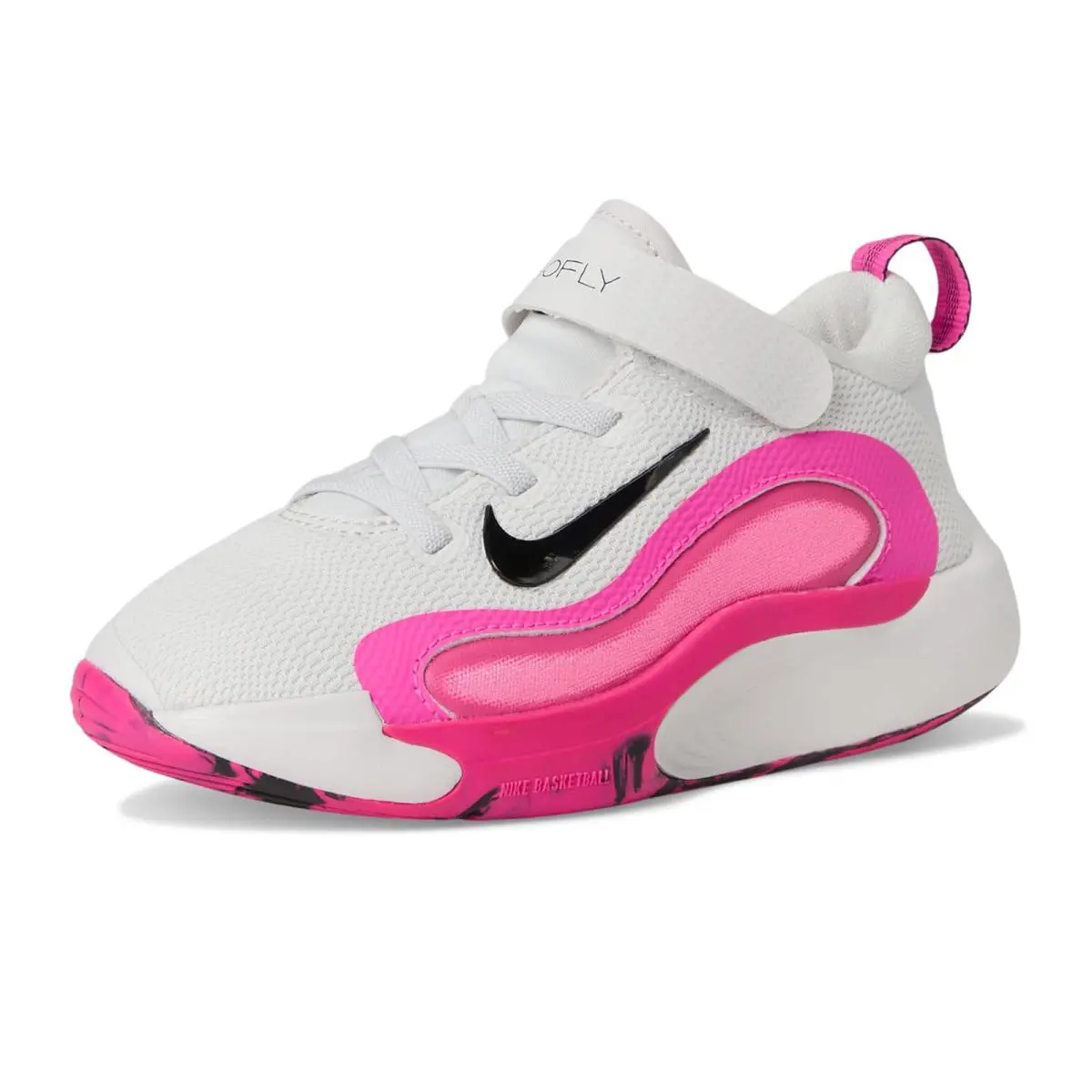Nike shoes - Platinum Tint/Black/Laser Fuchsia 5